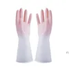 Diskmaskin handskar vattentät gummit tunt sektion ren kök hållbart latex tvättkläder handskar DWE14186