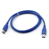 Computerkabel USB 3.0 auf USB-Kabel Stecker auf Stecker M/M Typ A auf A Verlängerungskabel, 0,3 m/0,5 m/1 m/1,5 m/1,8 m/3 m, hohe Qualität