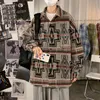 男性のジャケット春のウールのコート男性のファッションの動向アフリカのプリント服男性プラスサイズのスーツのシングルブレストカジュアルストリートウェア