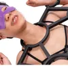 SM Sexyy Split ben med alternativ bondage Flirting Fixed Man and Female Adult Toys BDSM FÖR