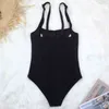 SEASHY ONE PUNCT Plus Size Baddräkt Kvinnor Bantning Badkläder Sexig Klassisk Swimming Suit Momokini Summer Beach Bad kostym S-3XL Y220423