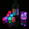 Lumière LED Glaçons Jouet Lumineux Night Lamp Party Bar Coupe De Mariage Décoration Glaçon Brillant Dans L'eau Glaces Clignotantes Colorées