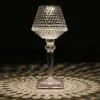 USB Charging Cordless Crystal Table Lamp For Living Room Night Light DECOR Bedroom Reading Gift Dining Touch Dimming Lamps H220423