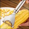 Usef Corn Peeler Premium Stainless Steel Kitchen Tool Cutter Cob Stripper Kernel Lx4086 Drop Delivery 2021 Fruit Vegetable Tools Kitchen