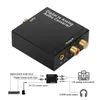 DIGITAL TO ANALOG AUDIO CONVERTER DAC SPDIF TO L / R RCA TOSLINK Optical 3.5mm Jack Adapter för PS3 HD DVD PS4 AMP Apple TV Hemmabio