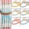 Other Home Decor Exquisit Macrame Braided Curtain Tieback Tassel Clips Rope Straps Holdbacks Holder Accessory For DecorationOther