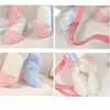 37CM Cute Fluffy Stuffed Animal Unicorn Plush Backpack Soft Shoulder Bag Toy For Girls Girlfriends