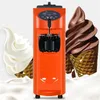 Comercial inteligente automático de alta saída única cabeça tipo cone equipamento mancha aço macio servir sorvete máquina