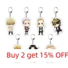 Keychains Genshin Impact Acrylic Key Chain Pendant Charms Kawaii Anime Fans Collection Props Cosplay Accessories Tokyo Revenhers Enek22