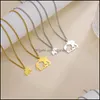Подвесные ожерелья подвески ювелирные украшения Слон Матери дочери Колье для женщин милая цепь шеи животных Сент -Дигл