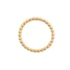 Factory Novo Ringos de contas simples anel de moda de ouro rosa de ouro prateado para mulheres pode misturar cor efr023258d