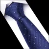 Gratis Gravatas Mens Tie accessoires Gestreepte geruite patroon Zakelijke zijden stroping voor mannen Wedding Pak Jacquard Ties