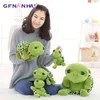 New Arrival Cm Army Green Big Eyes Turtle Cuddle Stuffed Soft Pop Kids as Birthday Gift Christmas J220704