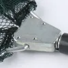 Liga de alumínio da haste de flor dobragem do triângulo automático One Copying Net Head Fishing Acessórios por atacado