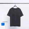 Designer Balencaigass Luxurys män T-shirts Alfabetet trycker för män och kvinnors älskare överdimensionerade korta ärm T-shirt
