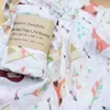 Baby ademend deken citroen fruit dierlijke handdoeken ins baby swaddle soft bad handdoek wrap badkamer gewaden