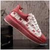 2022-Luxury Royal Style Mens Wedding Dress Shoes Spring Autumn Handmade Embroidery Pattern Exotic Designer Loafers Fashion Lace-up Casual sneakers