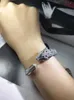 Article de vente chaude Jxj s Sterling Sier excité Bracelet léopard femmes mode atmosphère exagérée carte de bijoux à la main à la mode