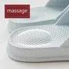 Ryamag Yeni Kadın Masaj Terlik Kadın Kapalı Ayakkabılar Banyo Nefes Alabilir Plajı Ayakkabılarla Düz Kules Eva Büyük Boyut 210301