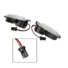 Щетка 2x 18 3528 SMD белый светодиод под боковым зеркалом лужа лампы для VW CC Golf 6 Cabriolet Passat (B7) Touran 6000-6500K 12V