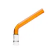 Osgree – accessoire pour fumer, tige en verre courbé coloré de 110mm de longueur pour arizer solo 2 air 2 max