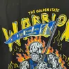 Warren T-shirt Warriors Stephen Curry Printed Tee Mens Lotas TEE Summer Womens T-shirty luźne koszulki Męskie koszulę Casual Top Tee S-xl