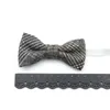 Bow Ties Style Wool Bowtie dla chłopców Business Businfly Butterfly Solidny kolor Cravat Unisex Anglia Tie Fier22