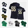 Jam NCAA ND Maglia Alize Mack Jerry Tillery Justin Yoon Te'von Coney Miles Boykin Drue Tranquill Maglia cucita Notre Dame 68 Mike McGlinchey