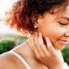 Örhängen halsband handgjorda klassiska natursten smyckesuppsättningar för kvinnor kristall ringörhänge