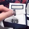 High quality ring Women's luxury jewelry designer Male and female marriage Rings Sterling Silver Designers fashion trend with box