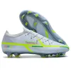 Erkek Futbol Futbol Ayakkabıları Phantom GT II 2 GT2 Elite FG Ultra Venom FG First Boys Boots Cleats Boyut 39-45