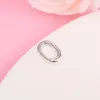 Genuine 925 Sterling Silver Styling Two-ring Ring Connector Charm Fits Original Me Bracelet Beads for Jewelry Making 2021 New 199680C00