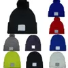 Nuevos gorros de invierno, gorro con puños, gorro de lana tejido, gorros con pompón, gorros de calavera, Snapback