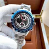 Hommes montres de luxe en cuir bracelet en caoutchouc montre militaire Sport Quartz chronographe horloge Relogio Masculino montre-bracelet