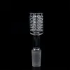 Six Stack Quartz Nail Diamond Knot Smoke Quartz Banger 14mm 10 18 Male Female For Dab Rig Water Bong Pipes3159058