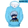 Felpe con cappuccio da uomo Felpe Stampa Jujutsu Kaisen Anime Uomo Donna Felpa con cappuccio Cartoon Ragazzi/ragazze Streetwear Juj 100-4XL OversizeUomo