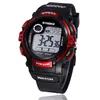 Multifunction Student Boy Digital LED Esporte Quartz-Relógio Data de alarme Ao ar livre jogging esportes impermeável relógios relógio relógio