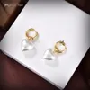 Designer Logo B Stud Earring Heart Pearl Earring Love Jewelry Diamond Women Earrings Balencaigaity Earing Fashion Luxury Woman HFGJMHF