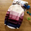 Novo suéter casual da moda de primavera e outono o-pescoço de malhas de tricô e sweatters e pullovers masculino masculino sweater masculino xxl l220801