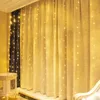 Decorative Objects & Figurines LED String Fairy Lights Christmas Decoration Chambre Remote Control USB Wedding Garland Curtain 3M Holiday Lamp For Bedroom Rama