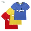 Футболки Детская футболка унисекс для мальчиков и девочек футболки для детей 2-12 лет малыш Хлопко