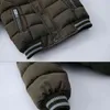 2020 Winter Children Boys Coat Fur Collar Thickened Jackets For Boys Girls Warm Cotton Down Jacket Children Clothes 2-6Y J220718