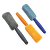 Portable Microfiber Tire Rim Brush Car Wheel Cleaning Cleaning Tool with Plastic Handle3933656