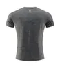 LL Men Outdoor Shirts New Fitness Gym Football Soccer Mesh Back Sports T-shirt à séchage rapide Skinny Male