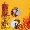 Lâmpada de vela eletrônica LED para Buda com lâmpada de vela de bateria em frente ao Buda Celebration Celebration Pillar Candles Decor 220527