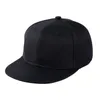 Bollmössor Anpassad logotyp broderi platt grim snapback hattar vuxen casual akryl sport hatt kvinnor män tennis fiske capsball255s