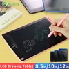 8 5 10 12 Inch LCD Drawing Board Screen Writing Tablet Digitala grafiska surfplattor Elektronisk handskrift Pad Board Pen Toers Gifts 220705