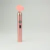 USB laddningsbar elektrisk naturlig 100% rosa kristalljade ansiktsrullmassager för ansikten som lyfter enstaka huvudrulle