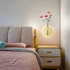 Nordic Flower LED Decorative Wall Lamps Creative Bedroom Bedside Lamp Simple Living Room Background Wall Light Fixtures Luxury Aisle Corridor Stair Lighting