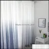 blue white curtains